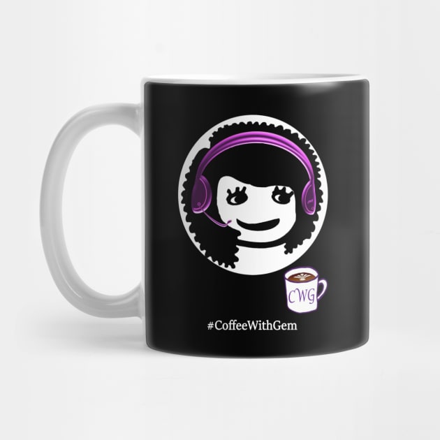 Mug CWG face logo black by mwilson68